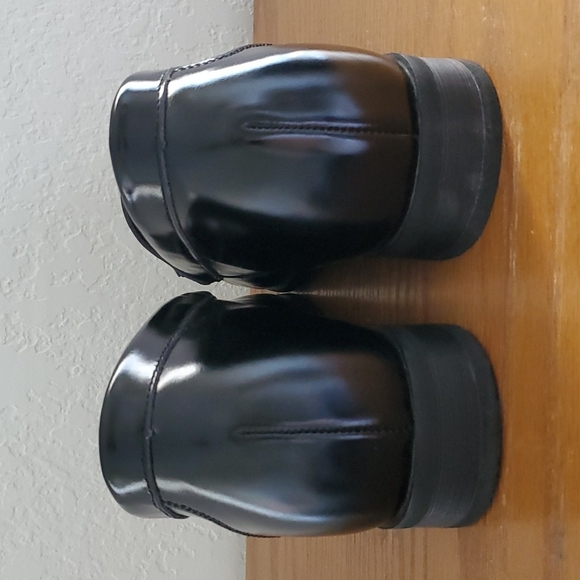 Calden Black Loafers Height Enhancer Shoes Sz 8 - Picture 4 of 9